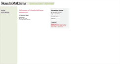 Desktop Screenshot of annonswebben.skandiamaklarna.se
