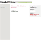 Tablet Screenshot of annonswebben.skandiamaklarna.se